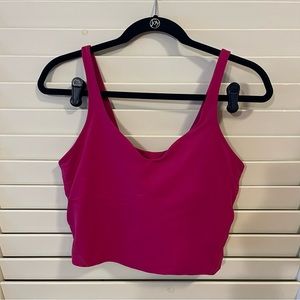 Lululemon Align Tank 10 Raspberry/Pomegranate